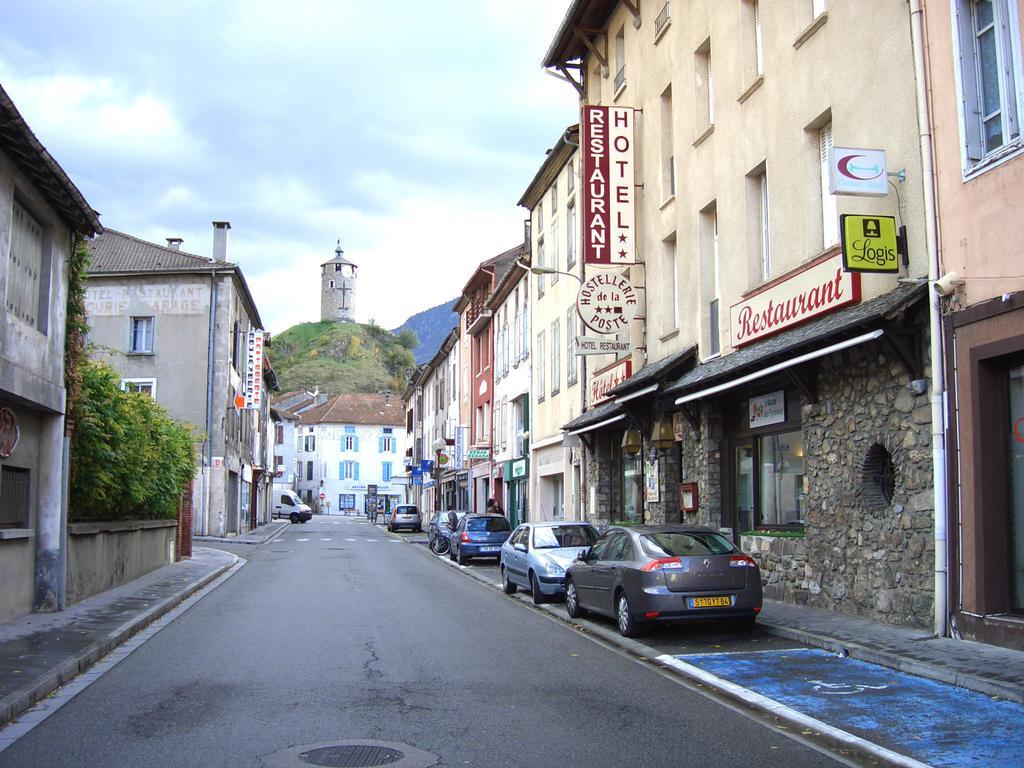 Logis Hotel Restaurant De La Poste Tarascon-sur-Ariège Eksteriør bilde